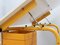 Yellow Writing Desk from Bieffeplast, 1960s 8