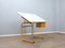 Yellow Writing Desk from Bieffeplast, 1960s 1