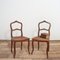 Antique French Cane Bedroom Chairs, Set of 2, Image 1