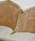 Bemaltes und vergoldetes Canape Sofa aus vergoldetem Holz 4