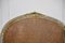 Bemaltes und vergoldetes Canape Sofa aus vergoldetem Holz 7