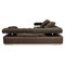 Sunrise Leder Ecksofa in Braun von Brühl 10