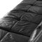 Schwarzes Loft Leder Ecksofa von Joop 4
