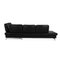 Schwarzes Loft Leder Ecksofa von Joop 8