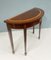 Table Console Sheraton Demi Lune en Acajou, 1920s 3