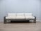 Vintage 3-Seater Sofa in Ribbed Leather attributed to Marzio Cecchi, 1970s 2