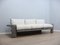 Vintage 3-Seater Sofa in Ribbed Leather attributed to Marzio Cecchi, 1970s 1