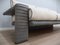 Vintage 3-Seater Sofa in Ribbed Leather attributed to Marzio Cecchi, 1970s 17