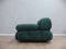Camaleonda Green Fabric Armchair by Mario Bellini for C&b Italia, 1960s, Image 3