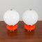 Italienische Space Age Tischlampen aus Muranoglas von Carlo Nason für Mazzega, 1970er, 2er Set 1