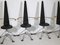 Postmodern Futuristic Dining Room Set Table and Chairs from Krauts, 1990s, Set of 5 8