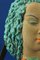 20th Century Art Deco Ceramic Wall Mask by Ivos Pacetti for La Fiamma Albisola, Italy 7