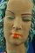 20th Century Art Deco Ceramic Wall Mask by Ivos Pacetti for La Fiamma Albisola, Italy 8