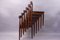 Dinette Dining Table & Chairs by Hans Olsen for Frem Røjle, 1960s, Set of 7 6
