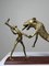 Benin Dahomey Artist, The Hunter and the Beast, 20th Century, Bronze 7