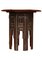 Victorian Folding Tea Table with Paintings, 1890s 5