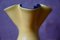 Zweifarbige Vintage Vase in Gelb & Schwarz von Fernand Elchinger, 1950er 5