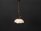 Doppelte Deckenlampe mit Milchglas von Neukro Menden, 1980er 11