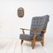 Fauteuil Grand Repo par Guillerme & Chambron pour Votre Maison, 1950s 1