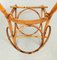 Vintage Rattan Plant Stand, Italy, 1960s, Image 9