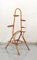 Vintage Rattan Plant Stand, Italy, 1960s, Image 1