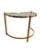 Hollywood Regency Brass Console Table, 1970s, Image 4