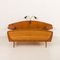 Skandinavisches Mid-Century Queen Size Bett mit Nachttischen und Lampe, 1950er 5