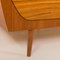 Skandinavisches Mid-Century Queen Size Bett mit Nachttischen und Lampe, 1950er 7