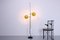 Verstellbare dunkelgelbe Stehlampe mit Doppelkugel von Herda, 1970er 11