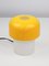 Yellow Mushroom Table Lamp by Luigi Massoni for Guzzini, 1970s 1