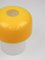 Yellow Mushroom Table Lamp by Luigi Massoni for Guzzini, 1970s 6