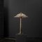 Jugendstil Lampe aus Bronze & Glasmalerei im Stil von Tiffany, 1960er 11