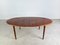 Ovaler Mid-Century Esstisch aus Teak 4