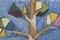 Finnish Artist, Motif of a Tree in Cubist Style, 1960s, Oil on Canvas 4