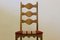 Danish Brutalist Oak Ladderback Dining Chairs in the style of Kjærnulf, 1960s, Set of 6 12