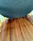 Armchair and Ottoman in Oak and Walnut by Tateishi Shoiji, Set of 2 6