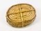 Italian Rattan and Brass Basket Centerpiece, 1960s 7