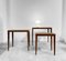 Tables Gigognes Mid-Century par Severin Hansen pour Haslev Møbelsnedkeri, Danemark, 1960s, Set de 3 2