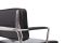 Chaises de Bureau Intermediate Mid-Century en Cuir Noir par Charles & Ray Eames, Set de 2 9