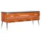 Italienisches Sideboard aus Nussholz von Vittorio Dassi, 1950er 1