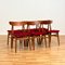 Dining Chairs in Teak and Beech by Findahl, 1950s, Set of 6 1