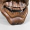 Large Japanese Hand-Carved Wooden Hannya Mask, 1950s 5