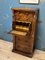 Antique Walnut Wellington Chest of Drawers with Secretary, Image 6