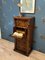 Antique Walnut Wellington Chest of Drawers with Secretary, Image 2