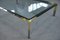 Glass and Chrome Metal Coffee Table by Philippe Parent, France, 1970s 6