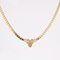 French Modern Diamonds Necklace in 18 Karat Yellow Gold, Image 14
