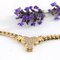 French Modern Diamonds Necklace in 18 Karat Yellow Gold, Image 3