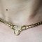 French Modern Diamonds Necklace in 18 Karat Yellow Gold, Image 10