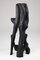 Makha Wood Sculptural Bar Chair by Logniture 14