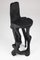 Makha Wood Sculptural Bar Chair by Logniture 7
